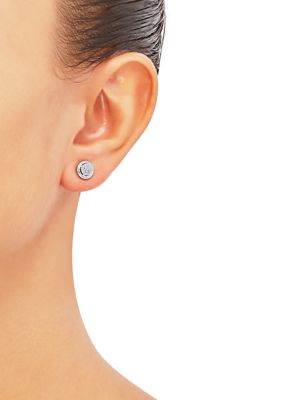 1 10 carat diamond earrings