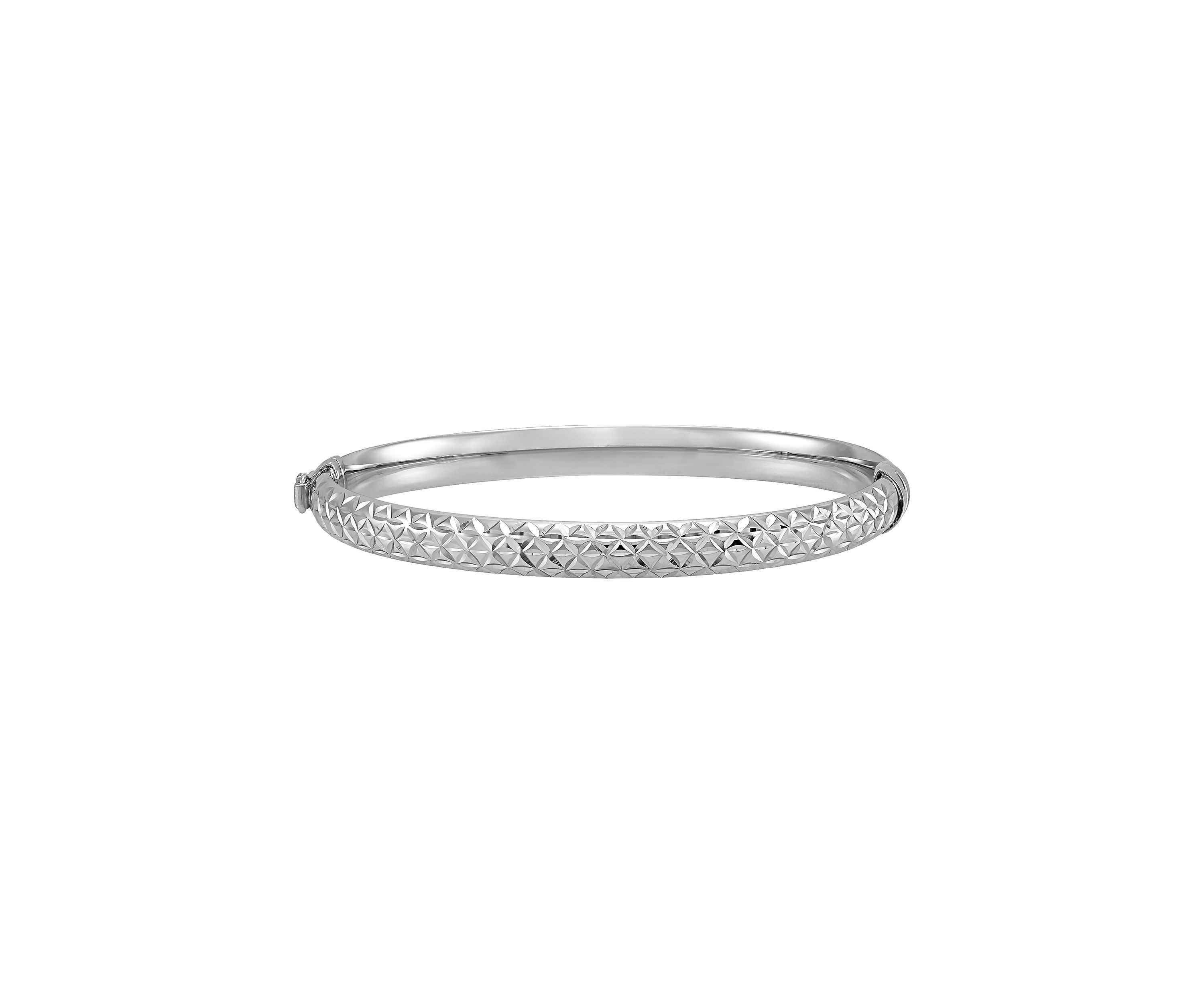 Sterling Silver Star Bangle Bracelet