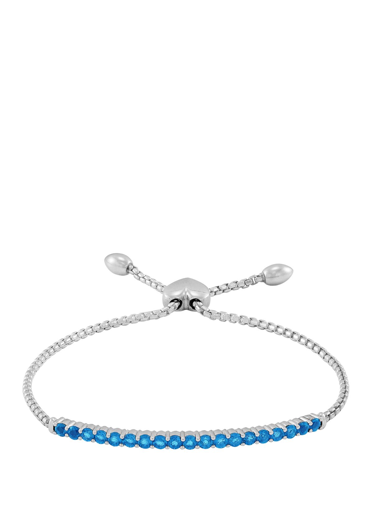 1.52 ct. t.w. Swiss Blue Topaz Bracelet in Sterling Silver 