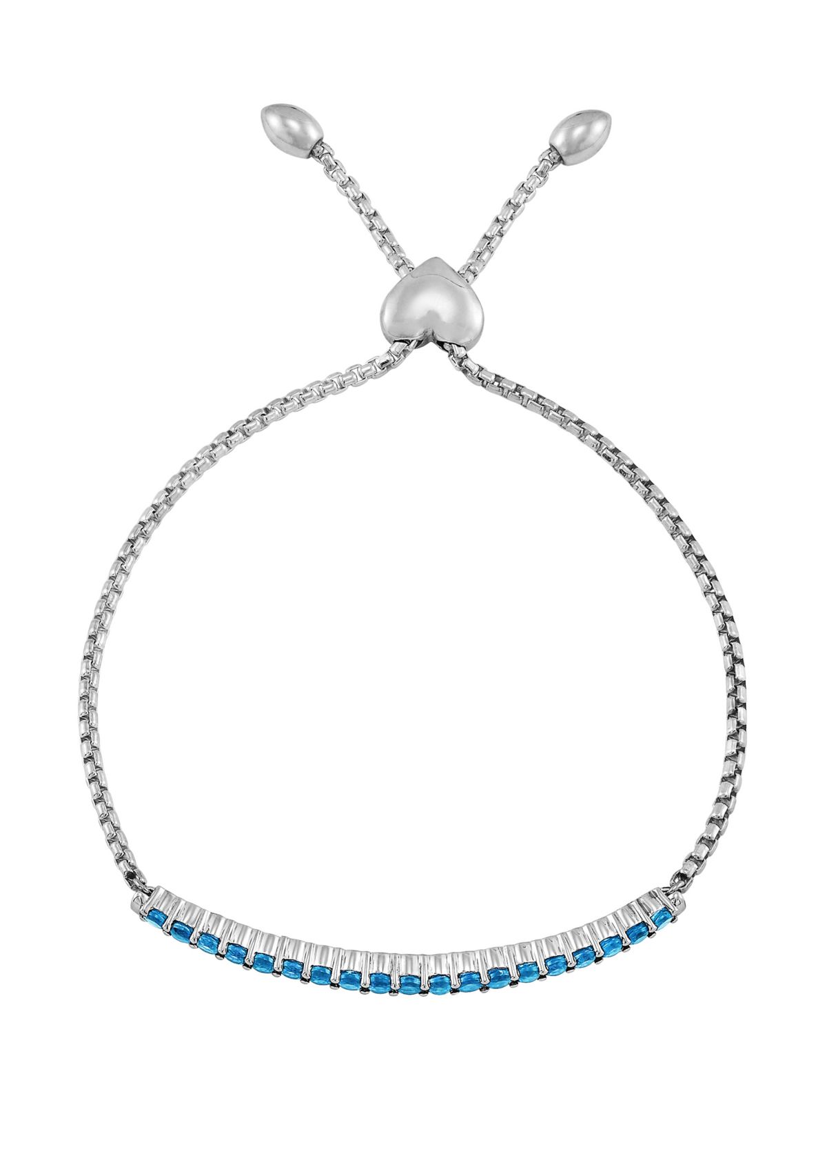 1.52 ct. t.w. Swiss Blue Topaz Bracelet in Sterling Silver 