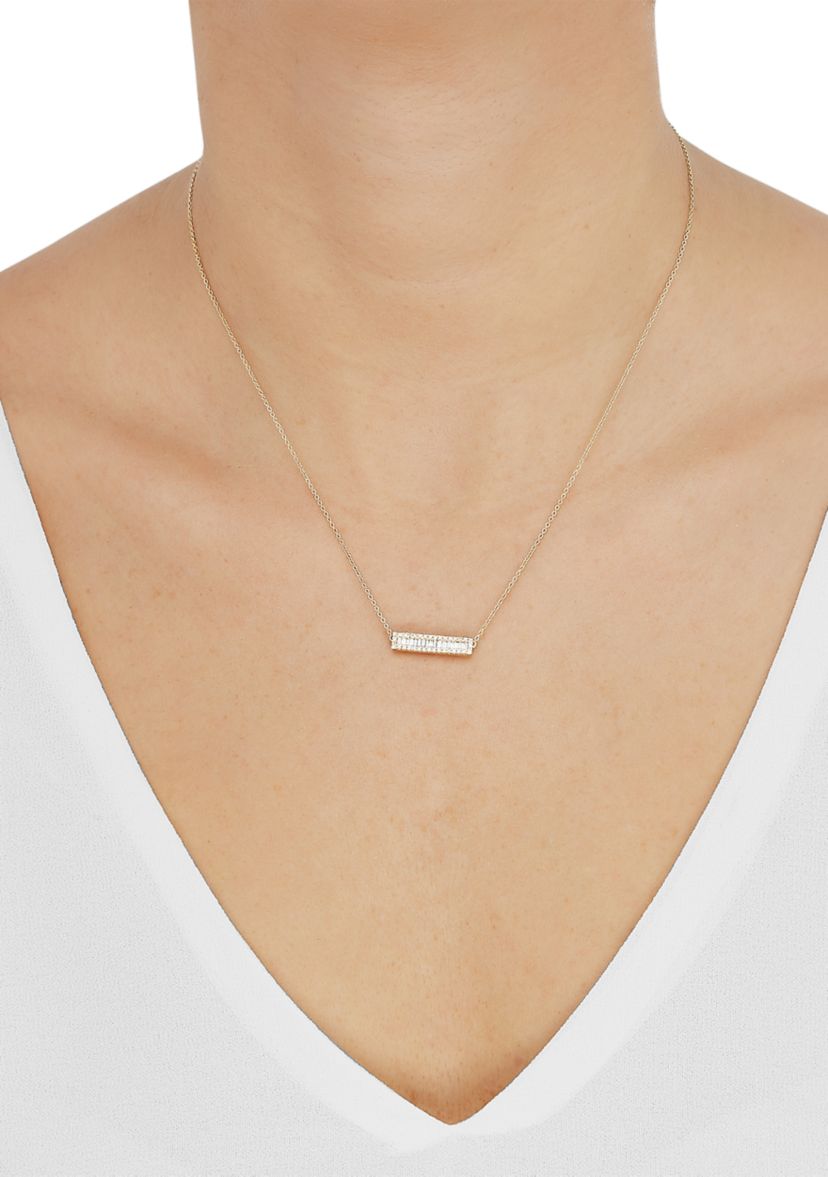 1/4 ct. t.w. Diamond Necklace in Gold Over Sterling Silver  