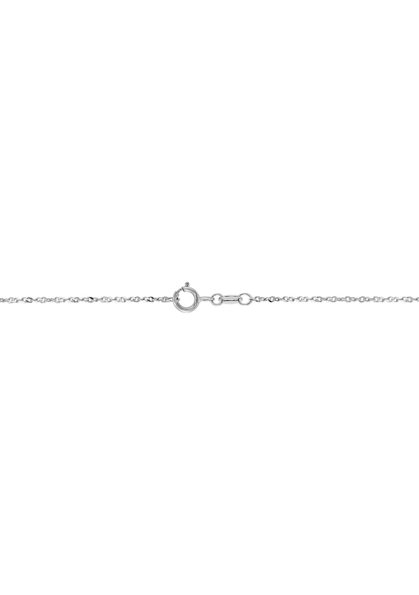Blue Topaz & Created Opal Butterfly Pendant in Sterling Silver