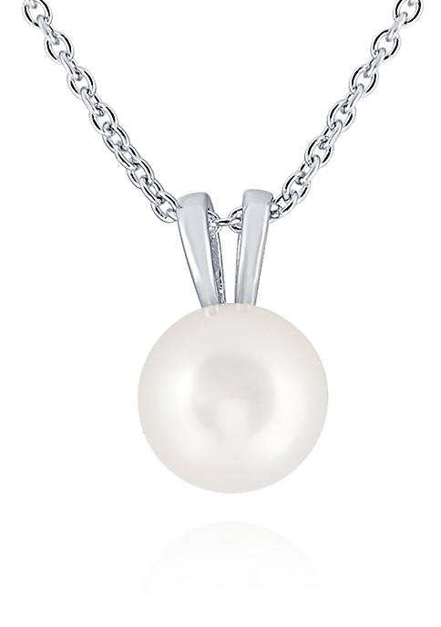 Pearl Pendant in Sterling Silver