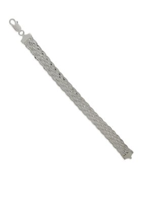 Sterling Silver Tennis Bracelet, 7.25 in – 65% Off