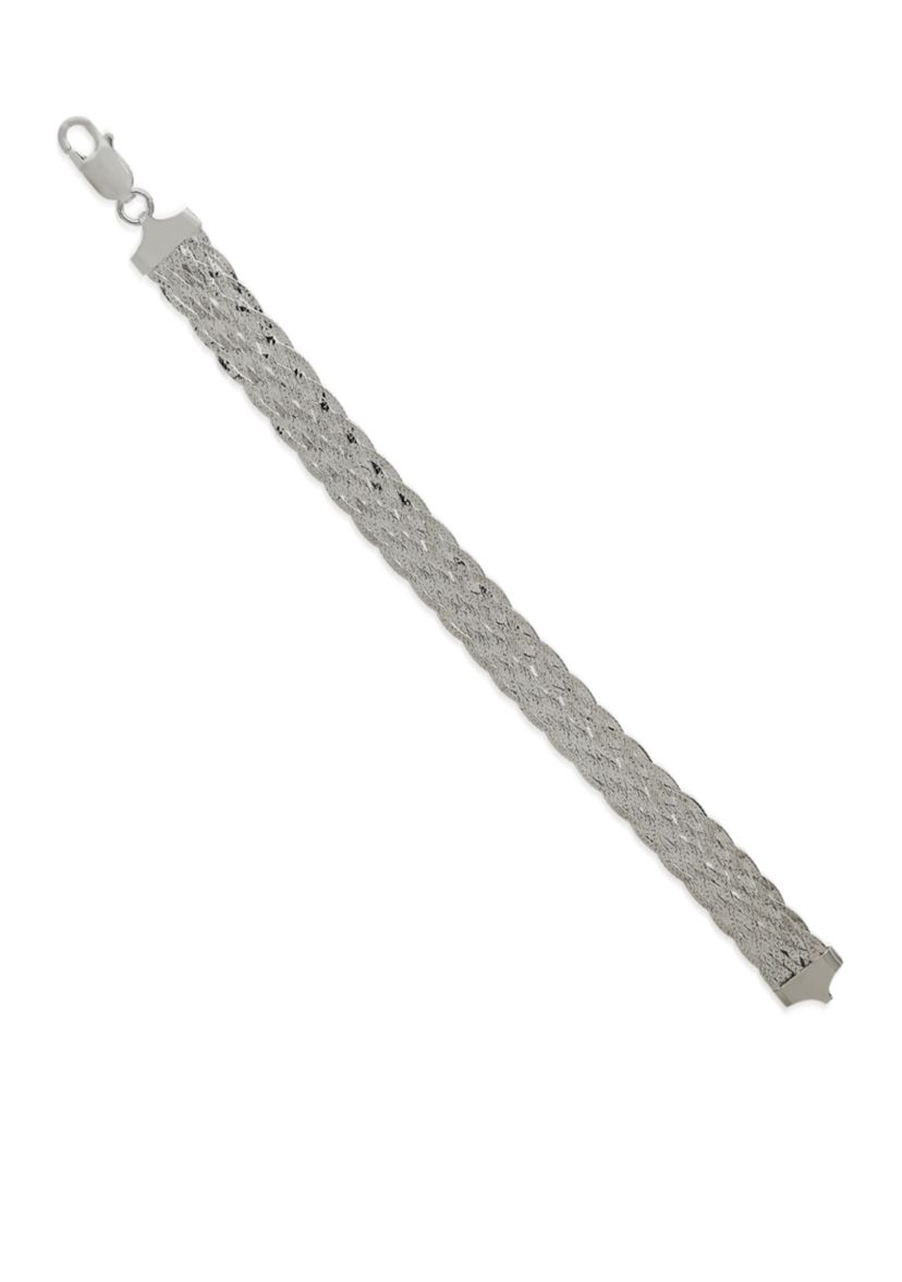 Sterling Silver Tennis Bracelet