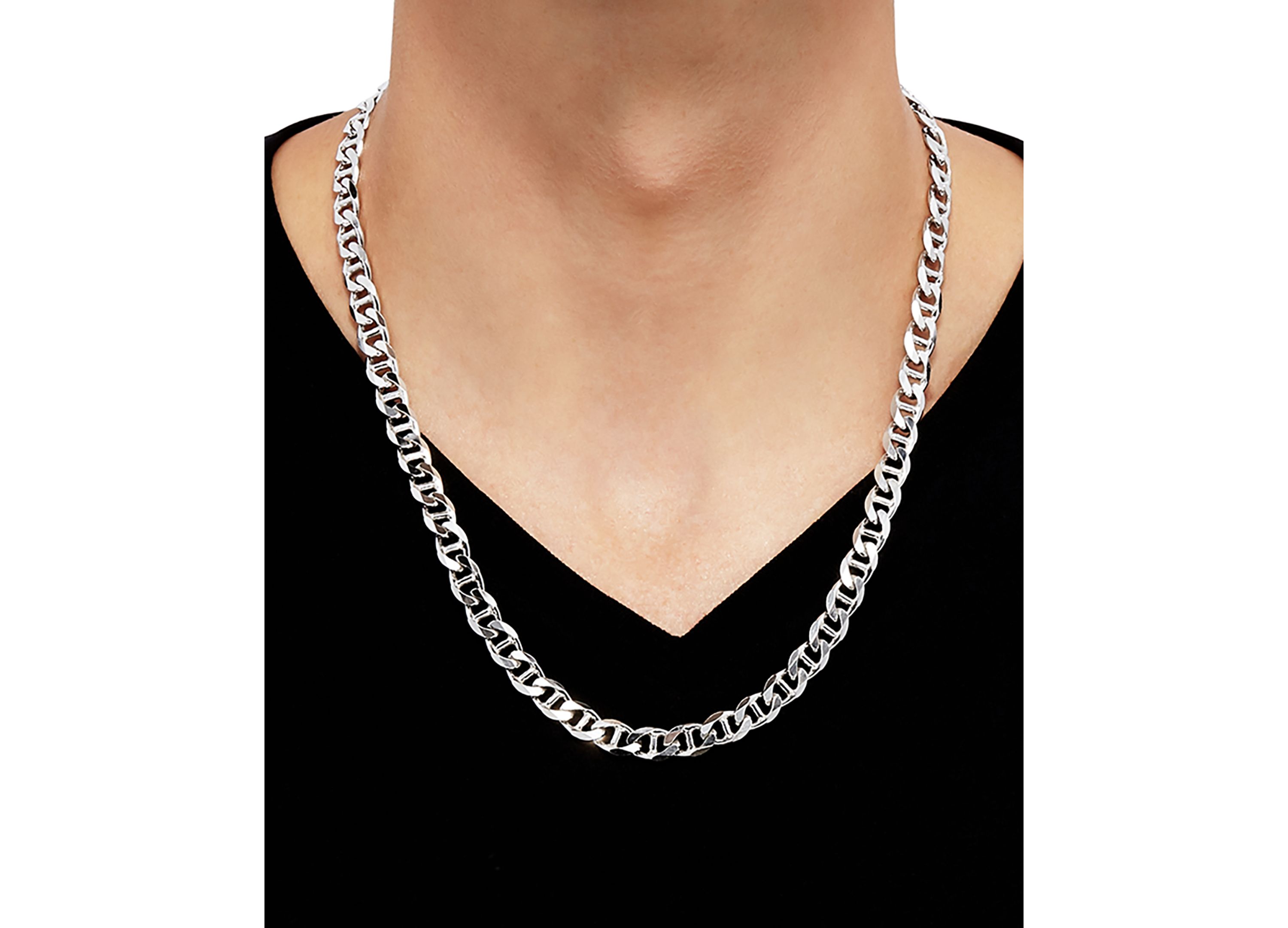 Sterling Silver 2.00mm Marine Chain