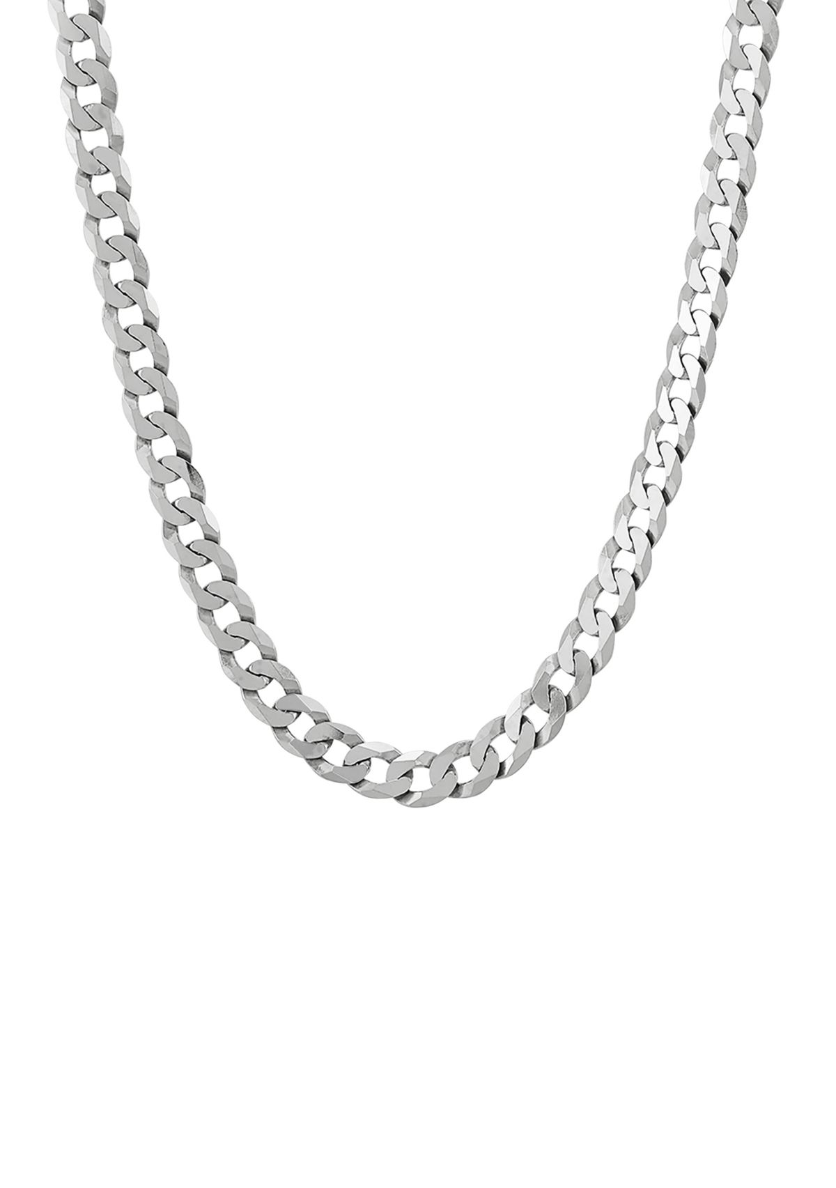 22 Inch Chain Necklace in Sterling Silver 