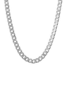 Belk & Co. Silver 26 inch Chain Necklace in Sterling Silver