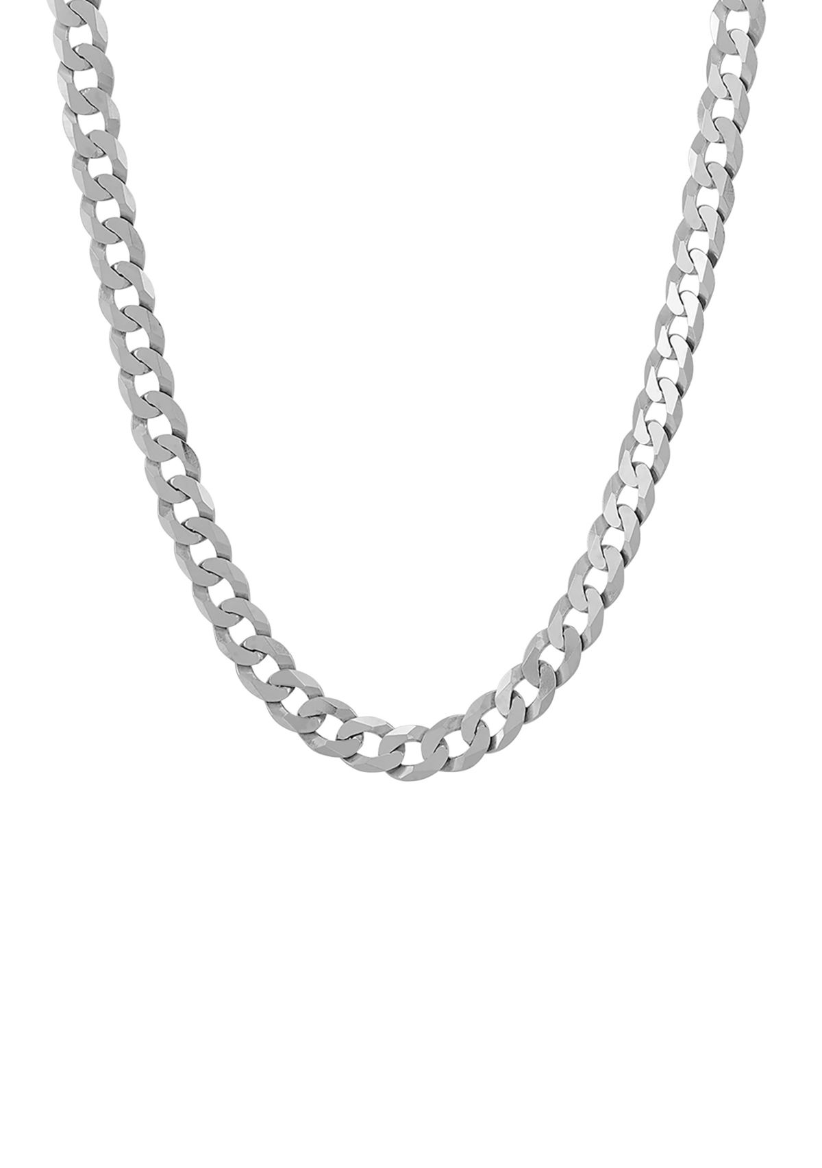 24 Inch Chain Necklace in Sterling Silver 