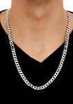 24 Inch Chain Necklace in Sterling Silver 
