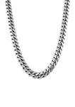 26 Inch Chain Necklace in Sterling Silver 