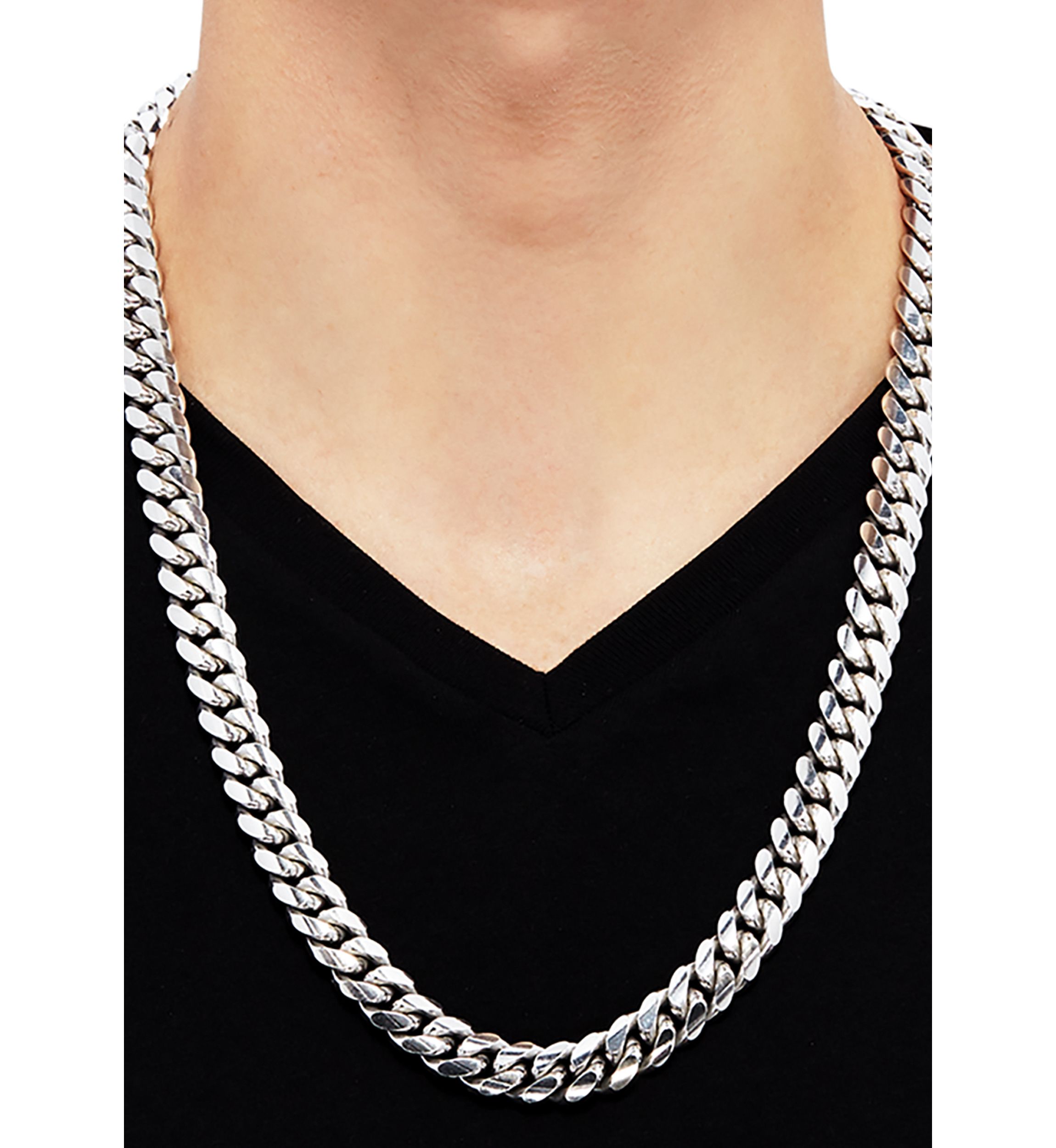 26 Inch Chain Necklace in Sterling Silver 