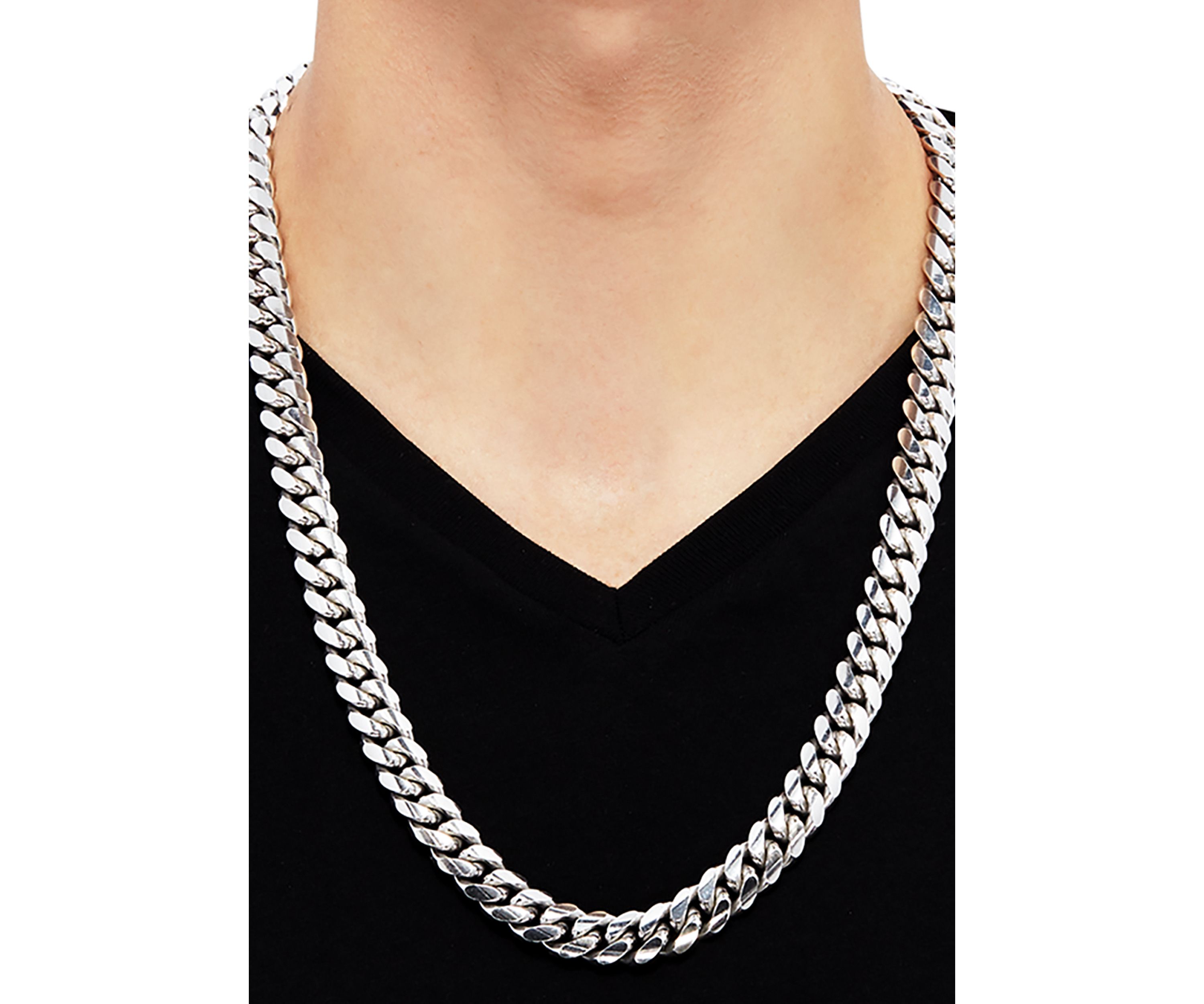 26 Inch Chain Necklace in Sterling Silver 