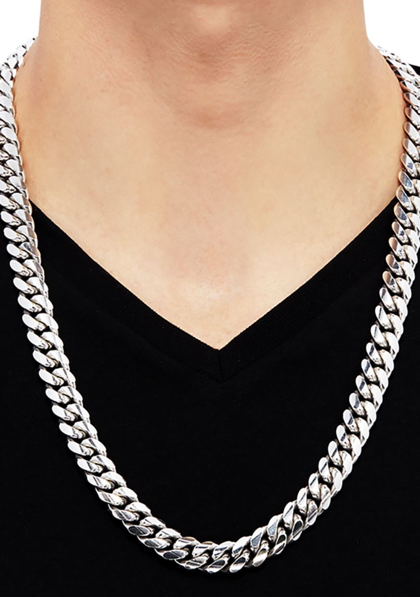 26 Inch Chain Necklace in Sterling Silver 