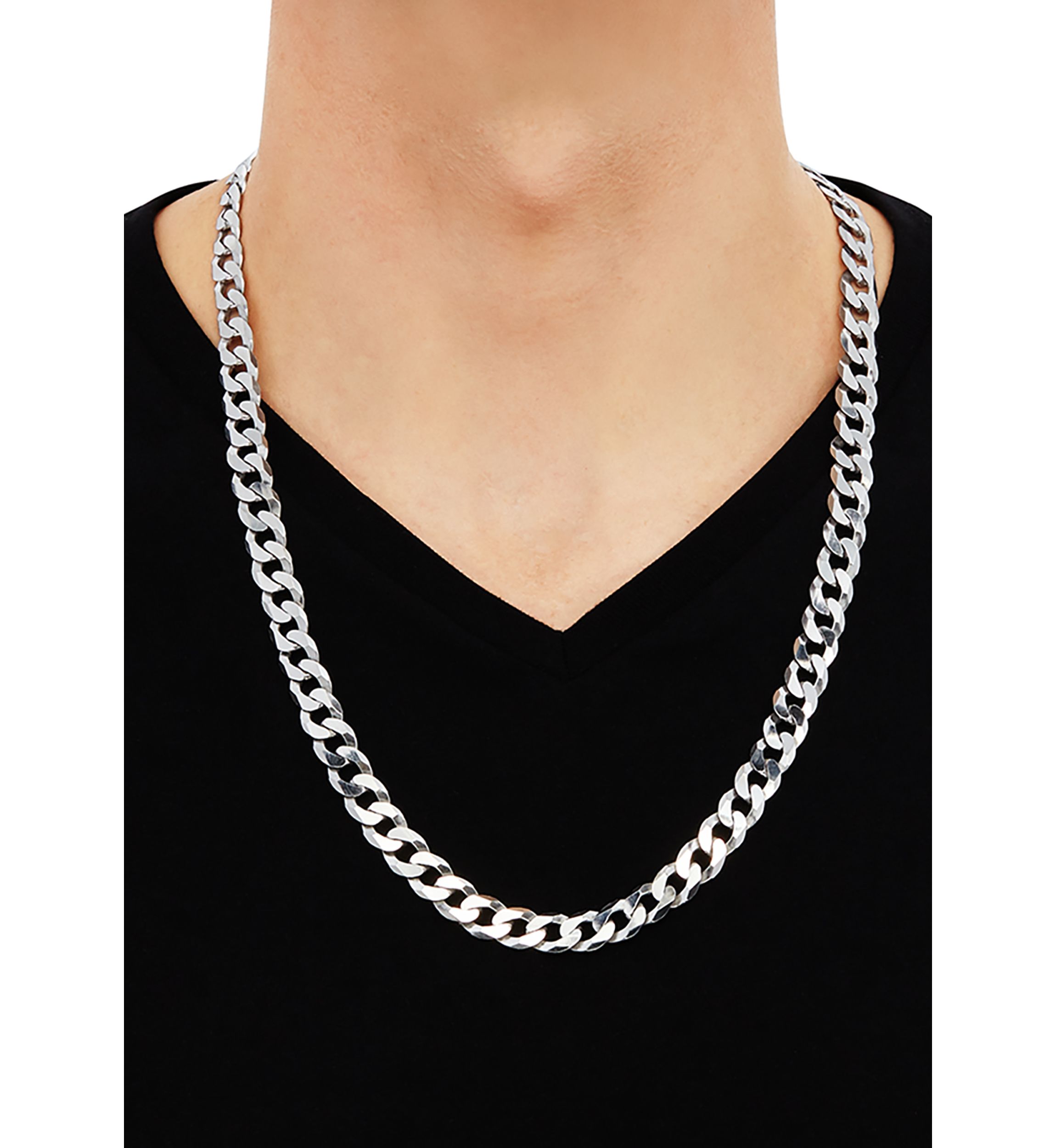 26 Inch Sterling Silver Chain Necklace 