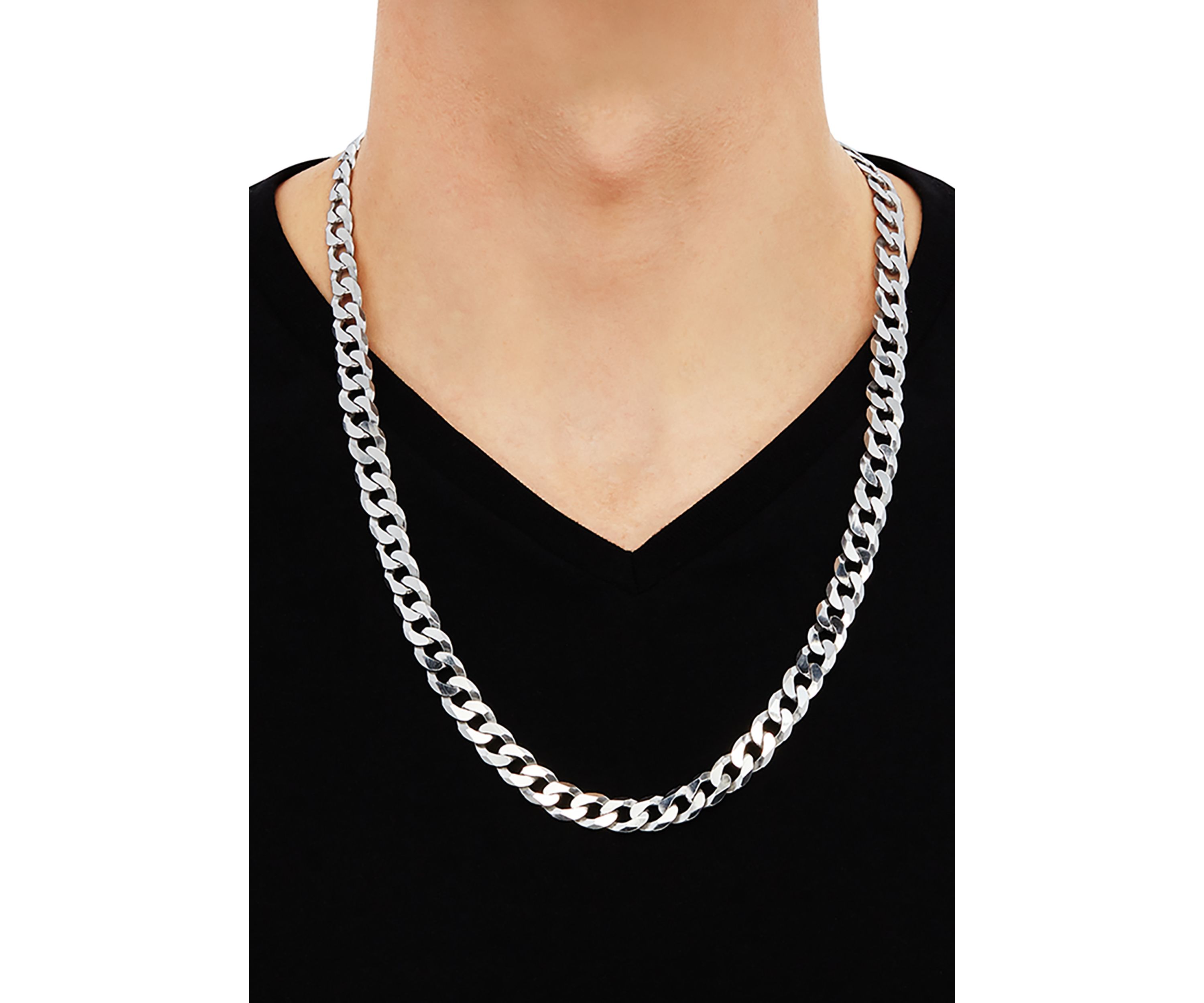 26 Inch Sterling Silver Chain Necklace 
