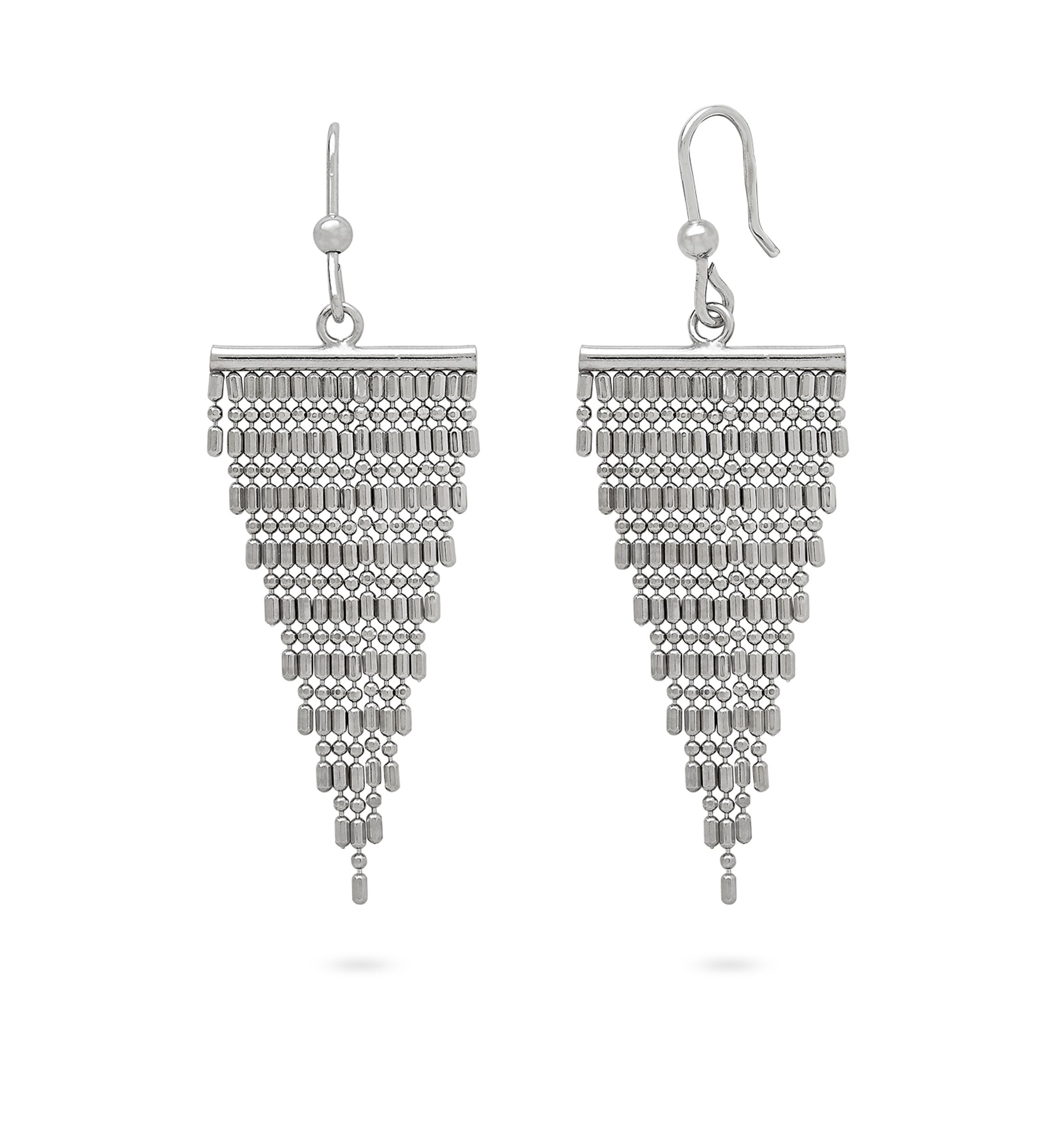 Sterling Silver Chandelier Earrings