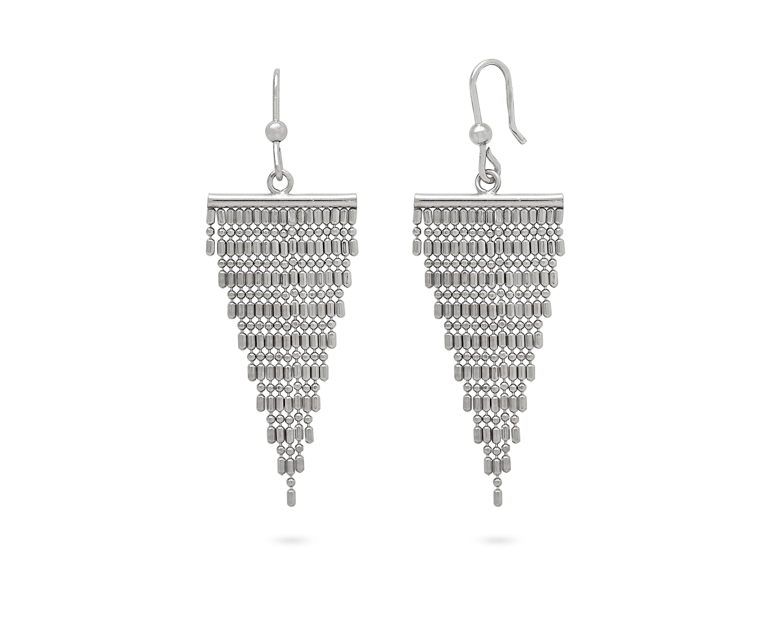 Sterling Silver Chandelier Earrings