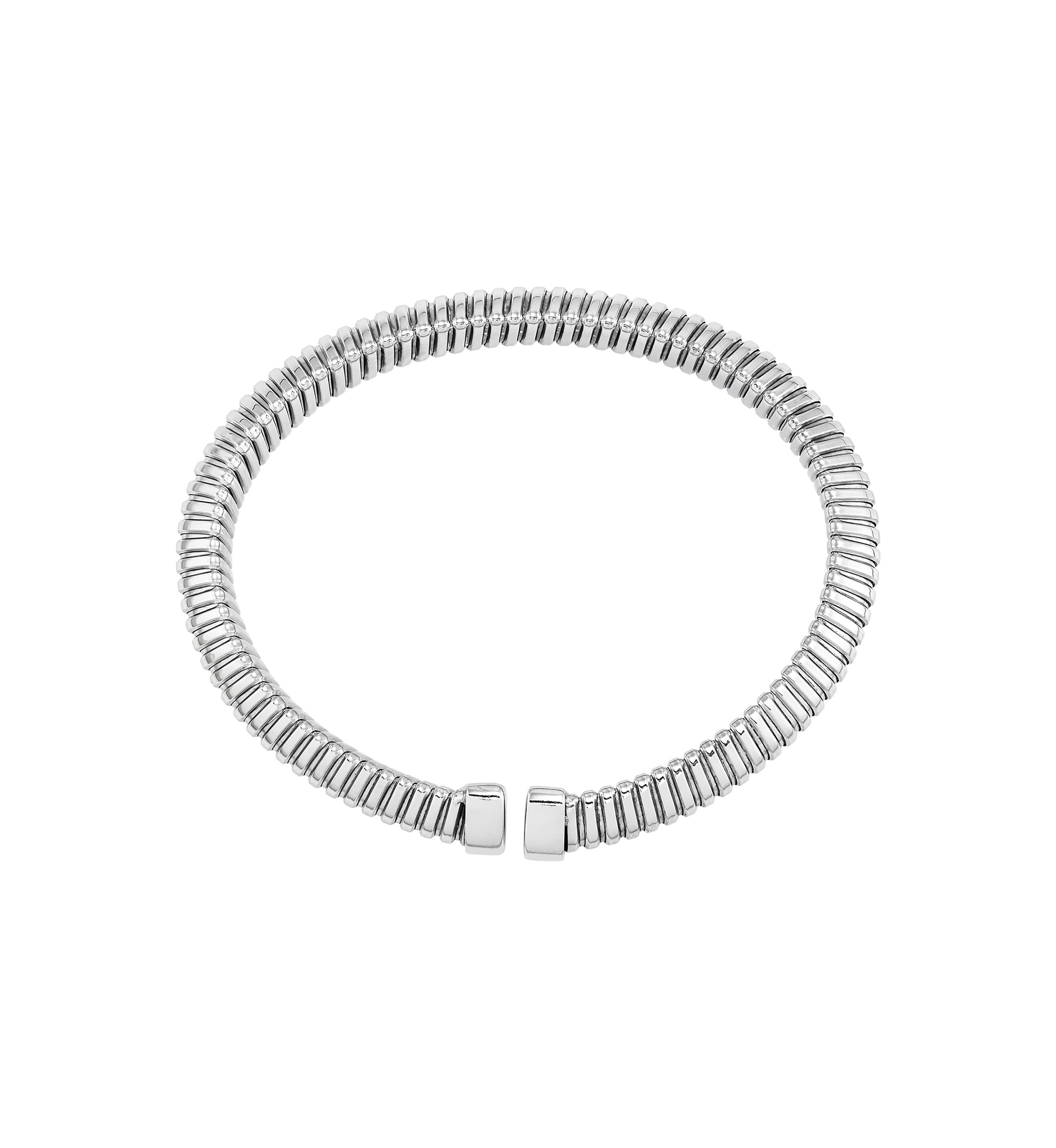 Tubogas Cuff Bangle in Sterling Silver