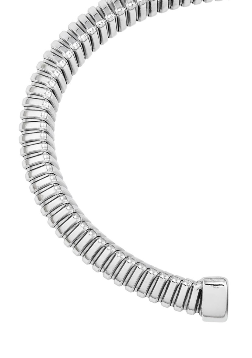 Tubogas Cuff Bangle in Sterling Silver