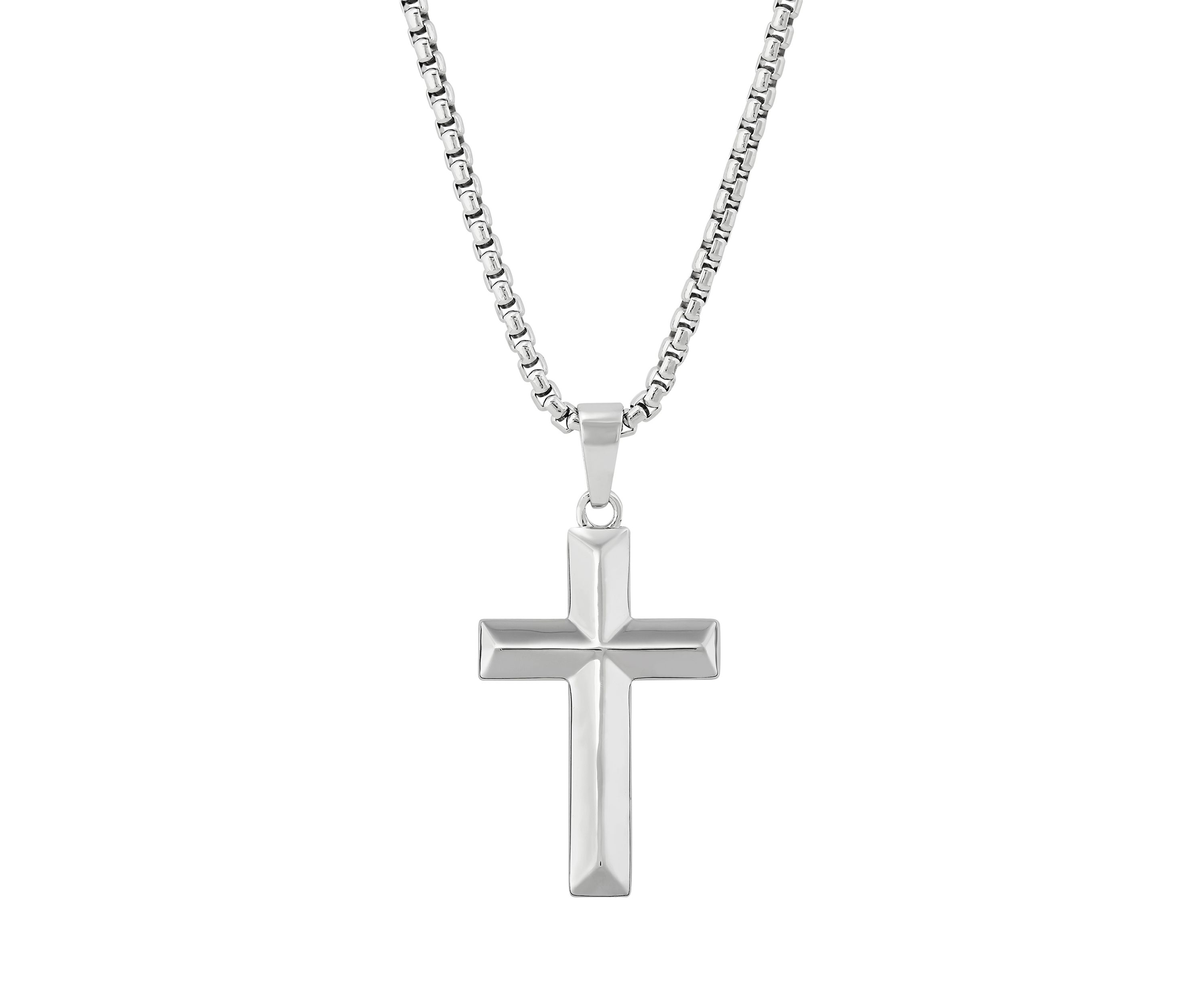 Cross Pendant in Sterling Silver
