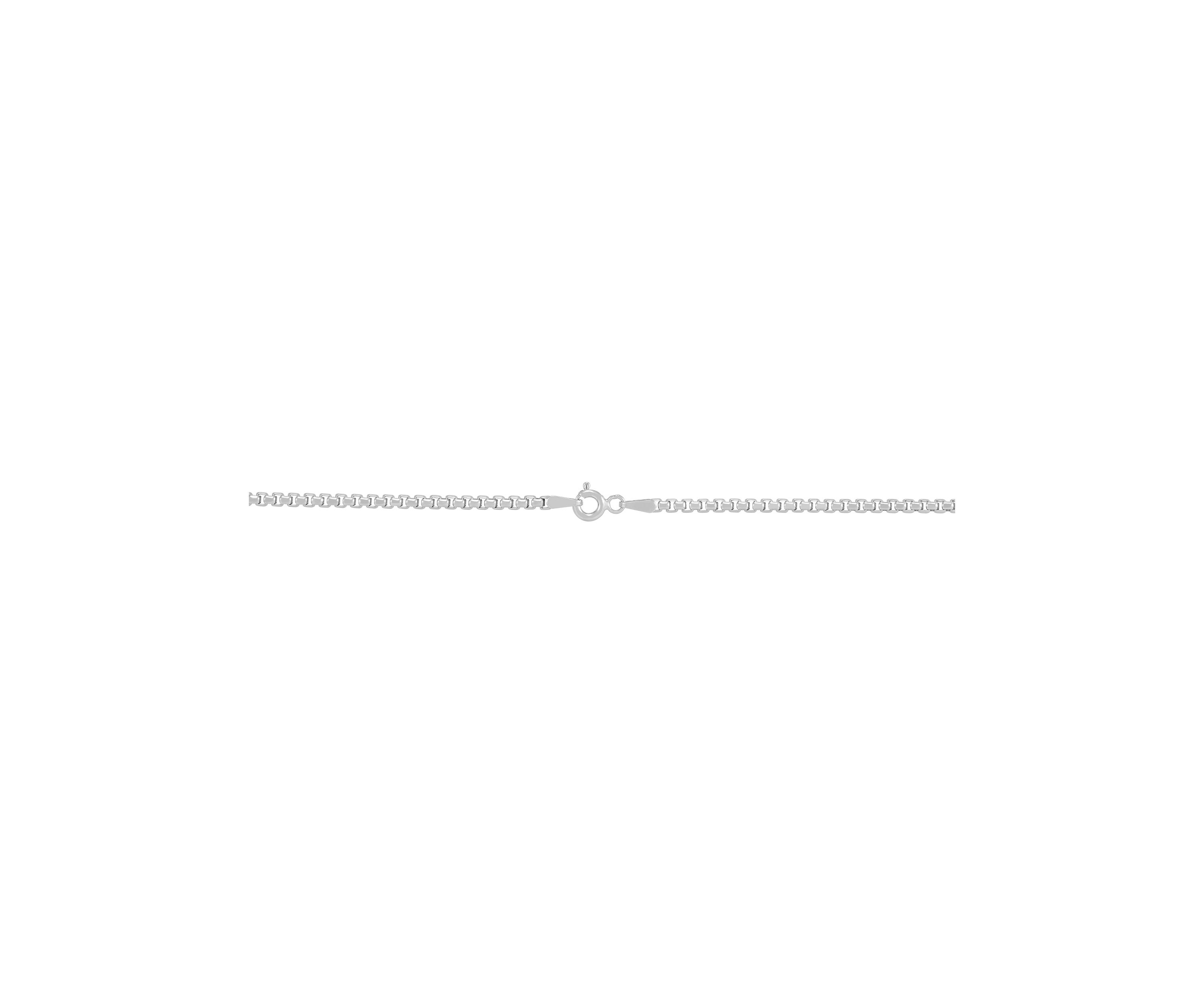 Flying Eagle Pendant with 22" Box Chain in Sterling Silver