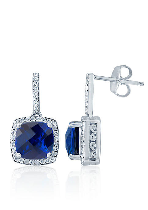 Belk & Co. Created Sapphire and White Topaz