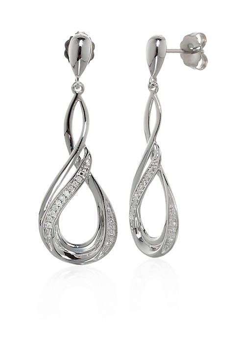 Belk & Co. 0.10 ct. t.w. Diamond Earrings