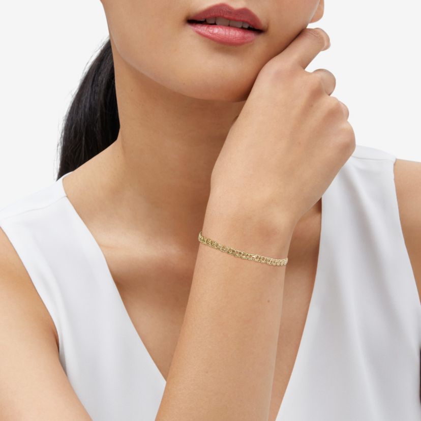 10K Yellow Gold Garibald Bracelet