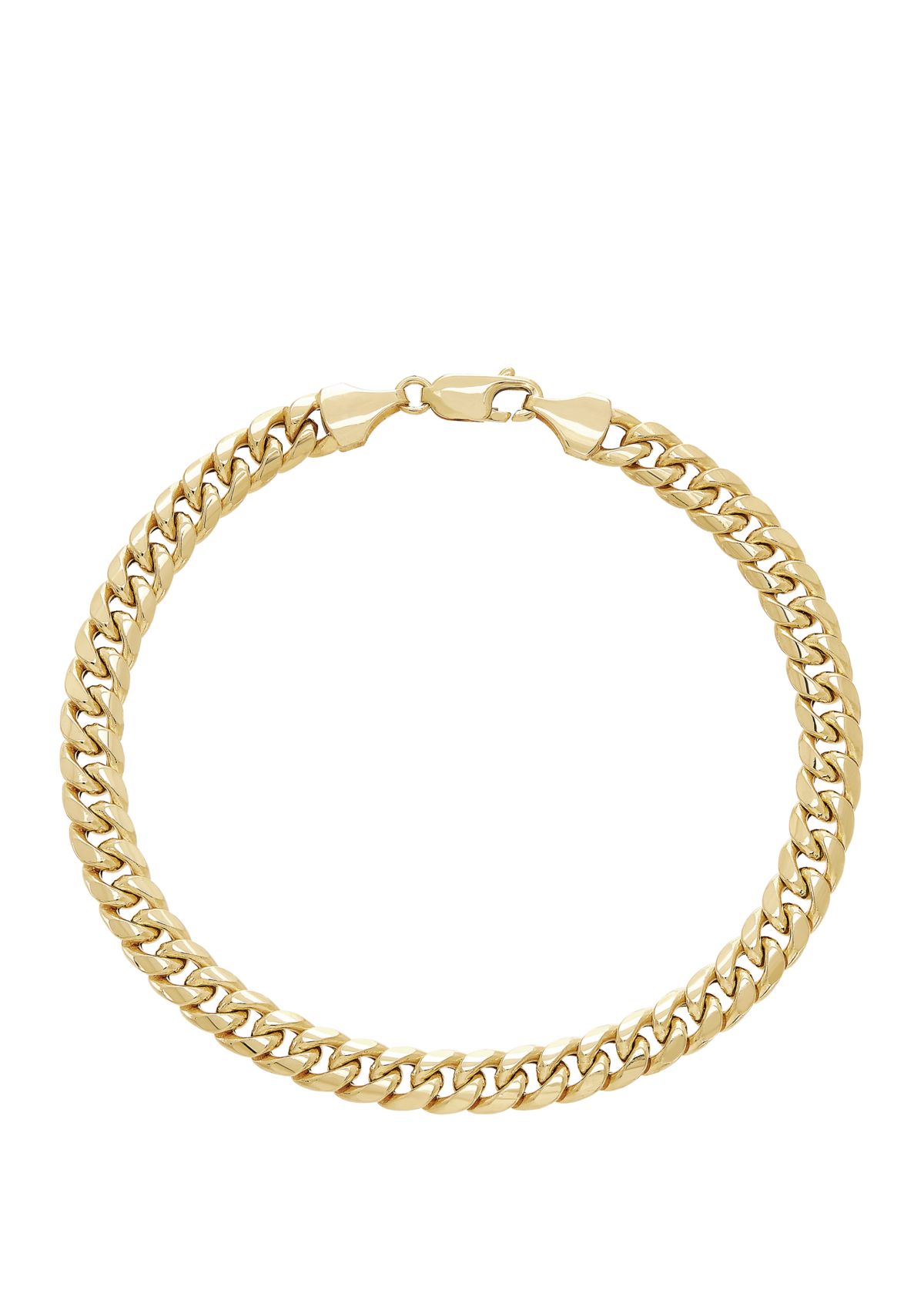 Cuban Bracelet in 10K Gold 