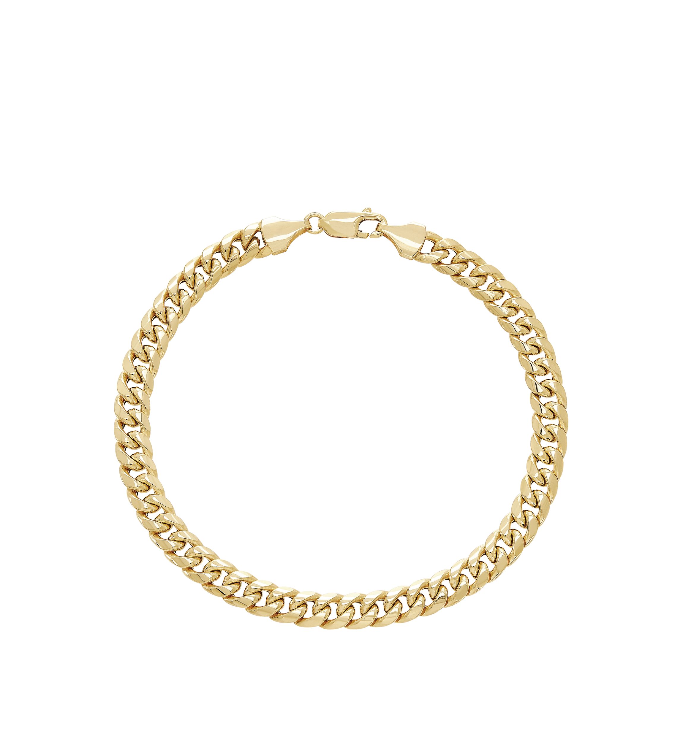 Cuban Bracelet in 10K Gold 