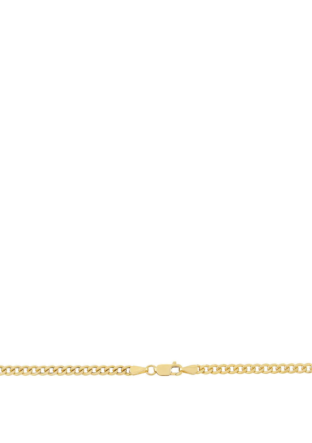 Cuban Chain Necklace in 10K Gold