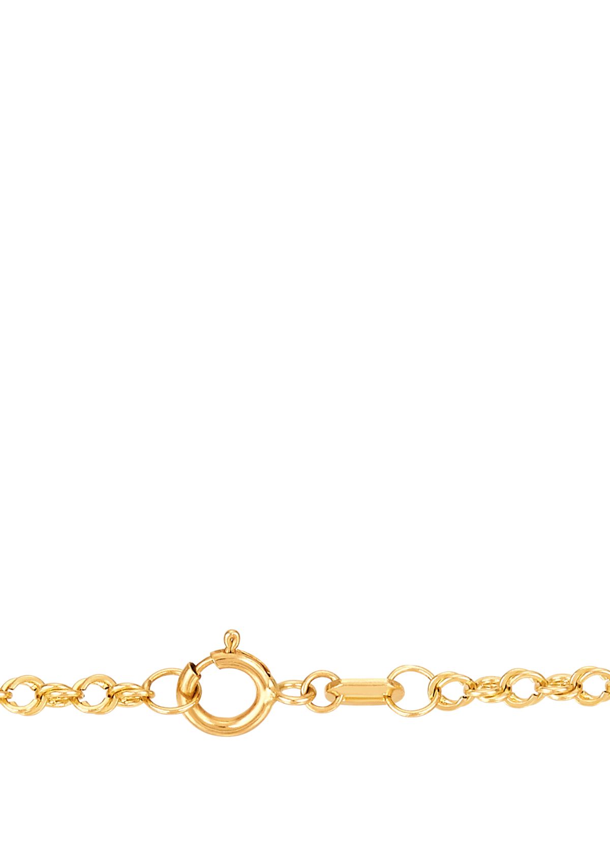 18 Inch Chain Necklace in 10K Yellow Gold 