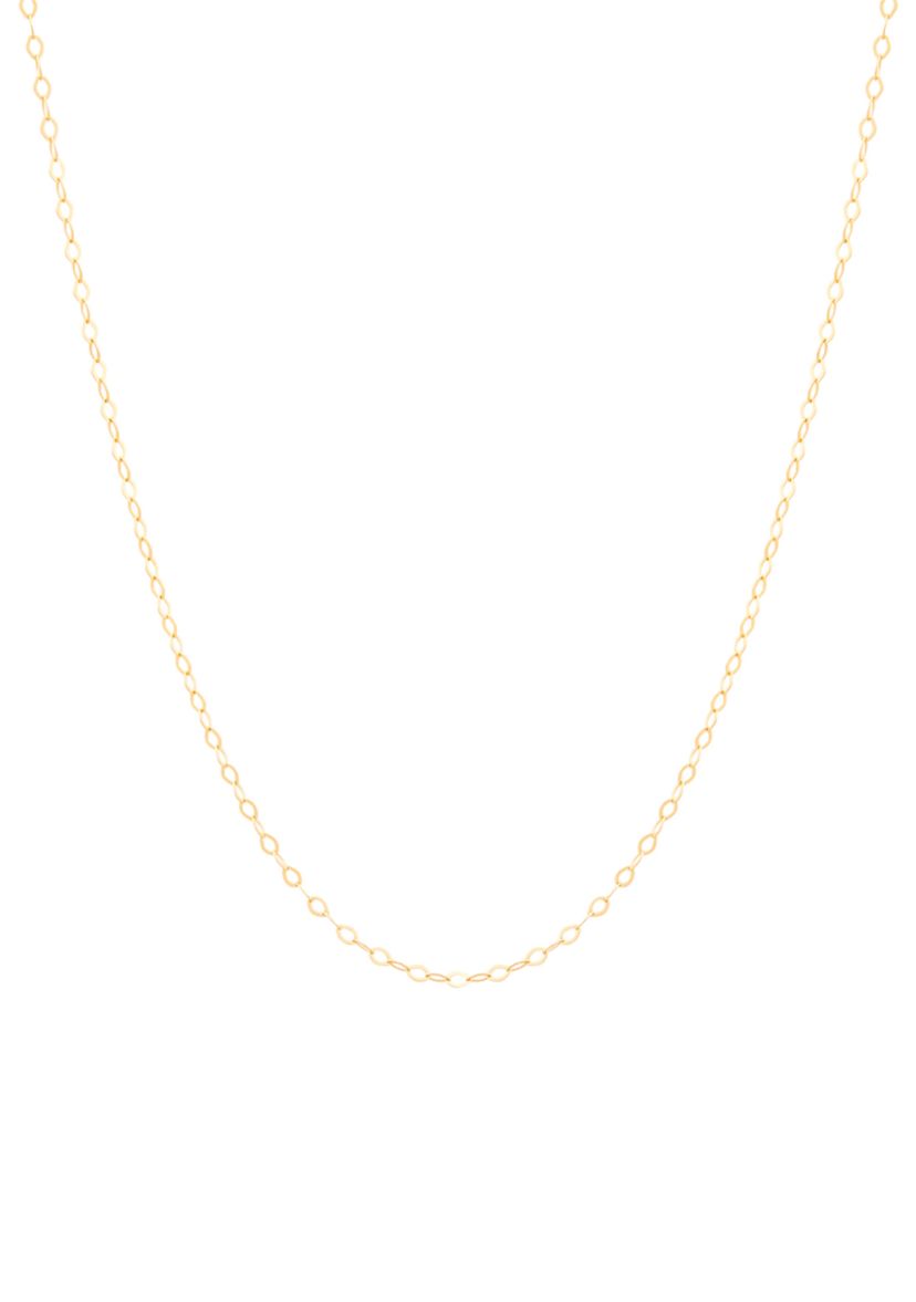 Cable Chain Necklace in 10K Yellow Gold
