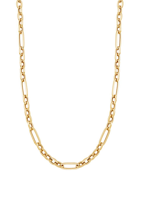 Belk & Co. 4.5 Millimeter Figaro Chain Necklace