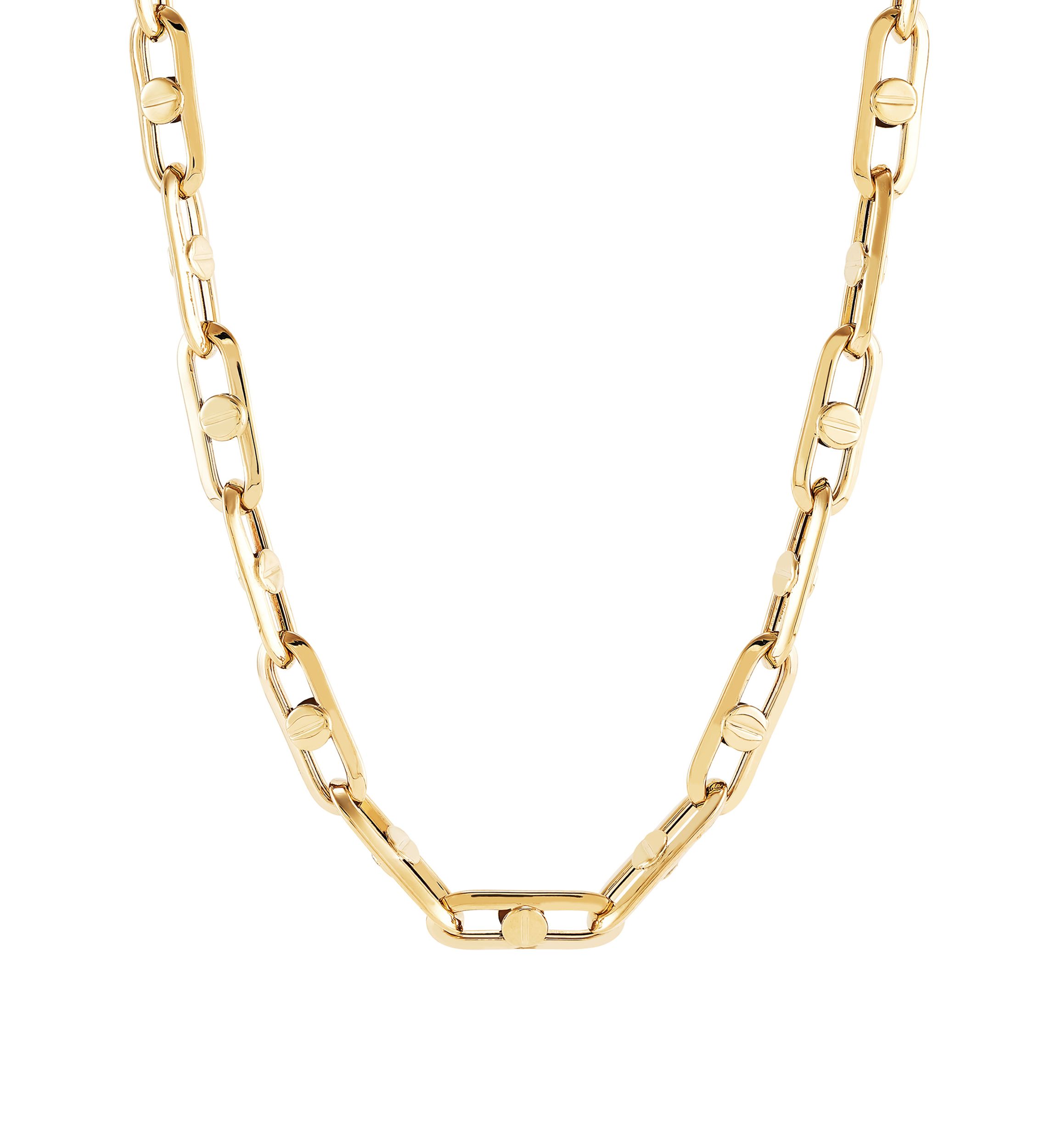 6 Millimeter Hollow Long Marina Chain in 10K Yellow Gold 
