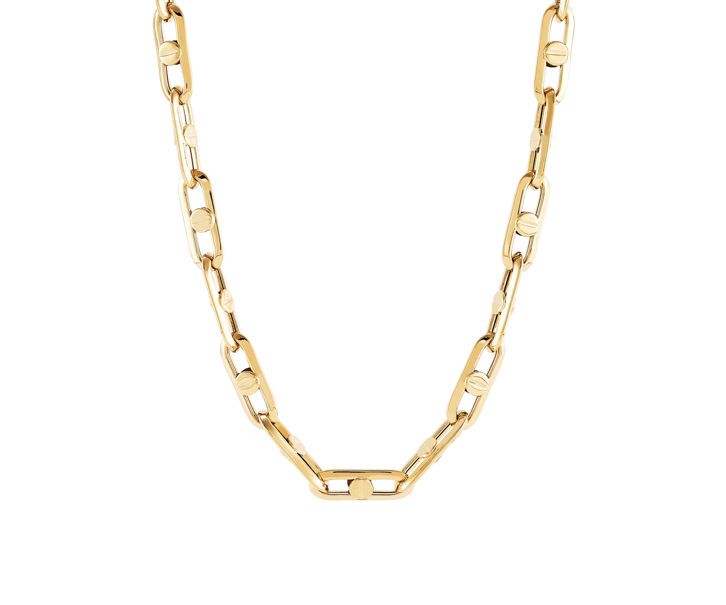 6 Millimeter Hollow Long Marina Chain in 10K Yellow Gold 
