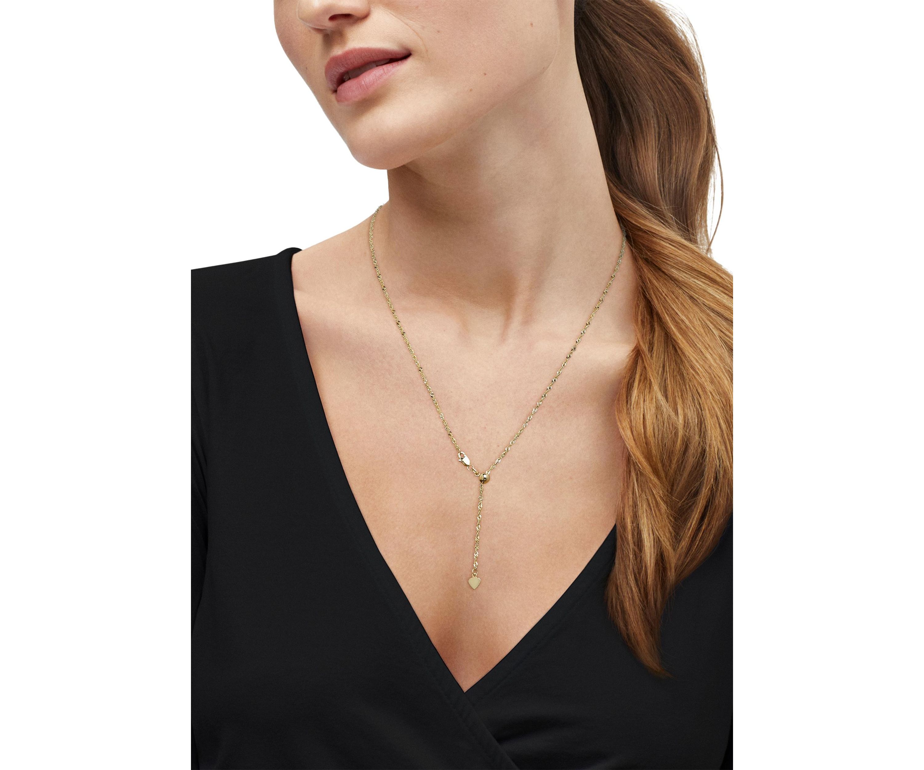Solid Singapore Chain in 10K Yellow Gold