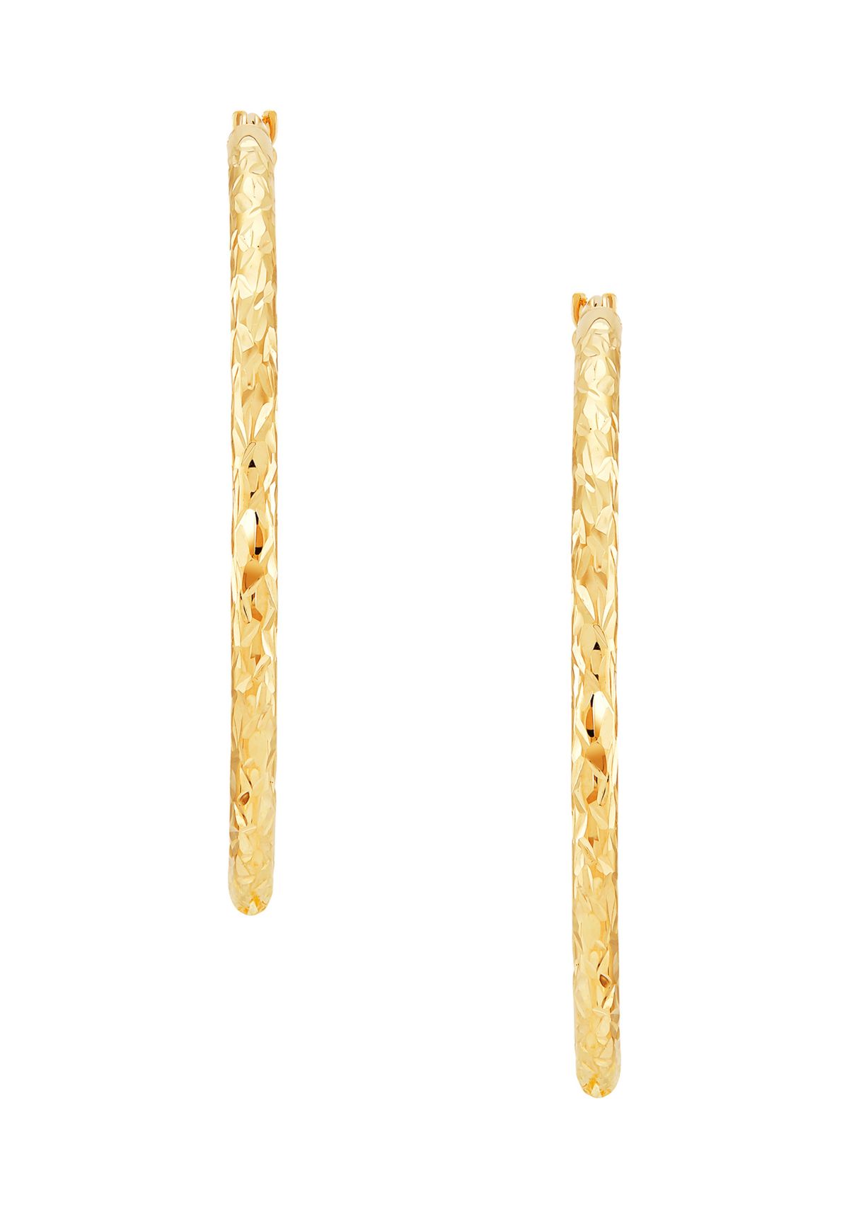 Hoop Earrings in 10K Yellow Gold