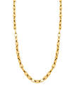 Mens Link Chain Necklace in 10k in Yellow Gold