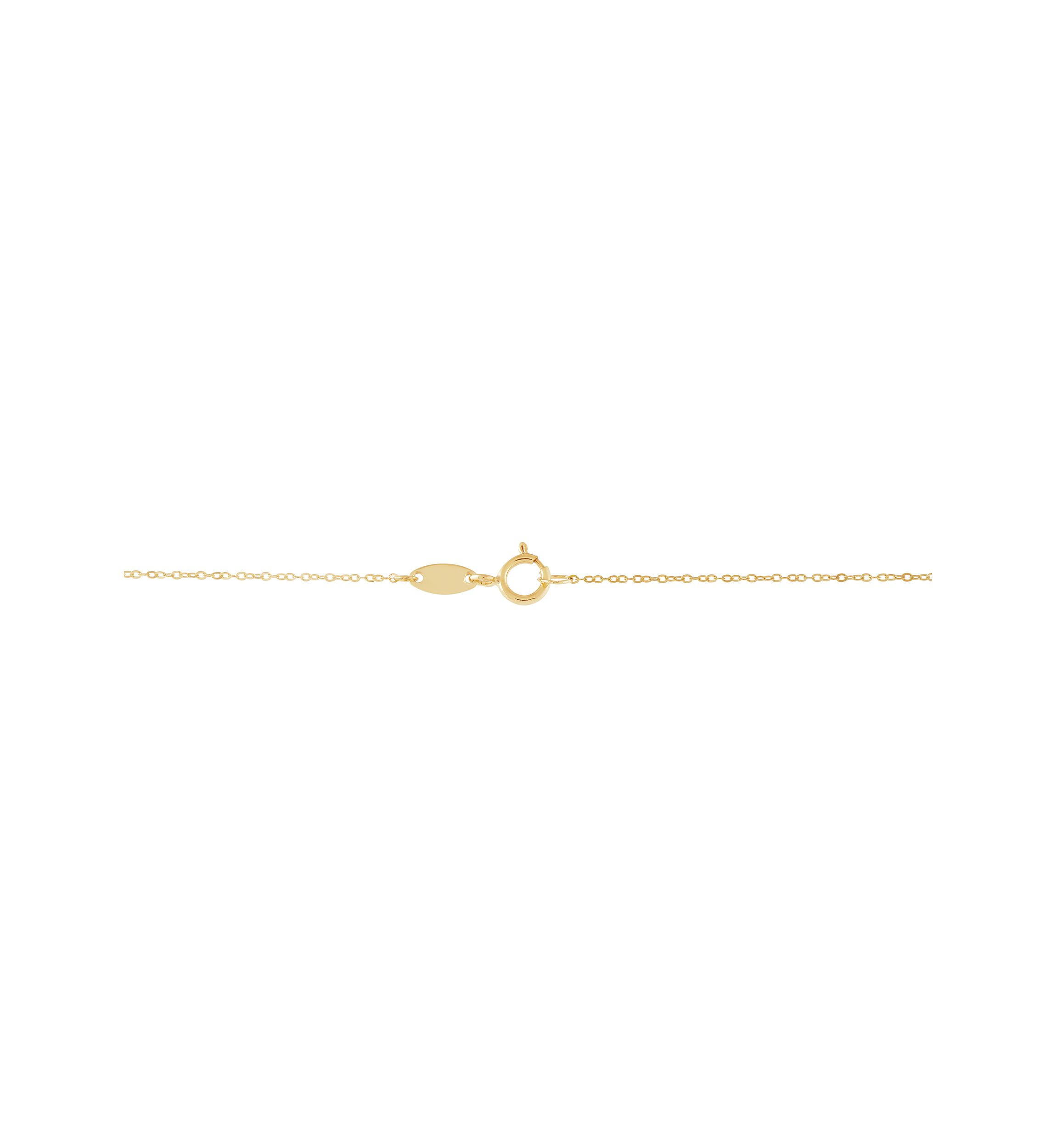 Cross Necklace in 10K Yellow Gold