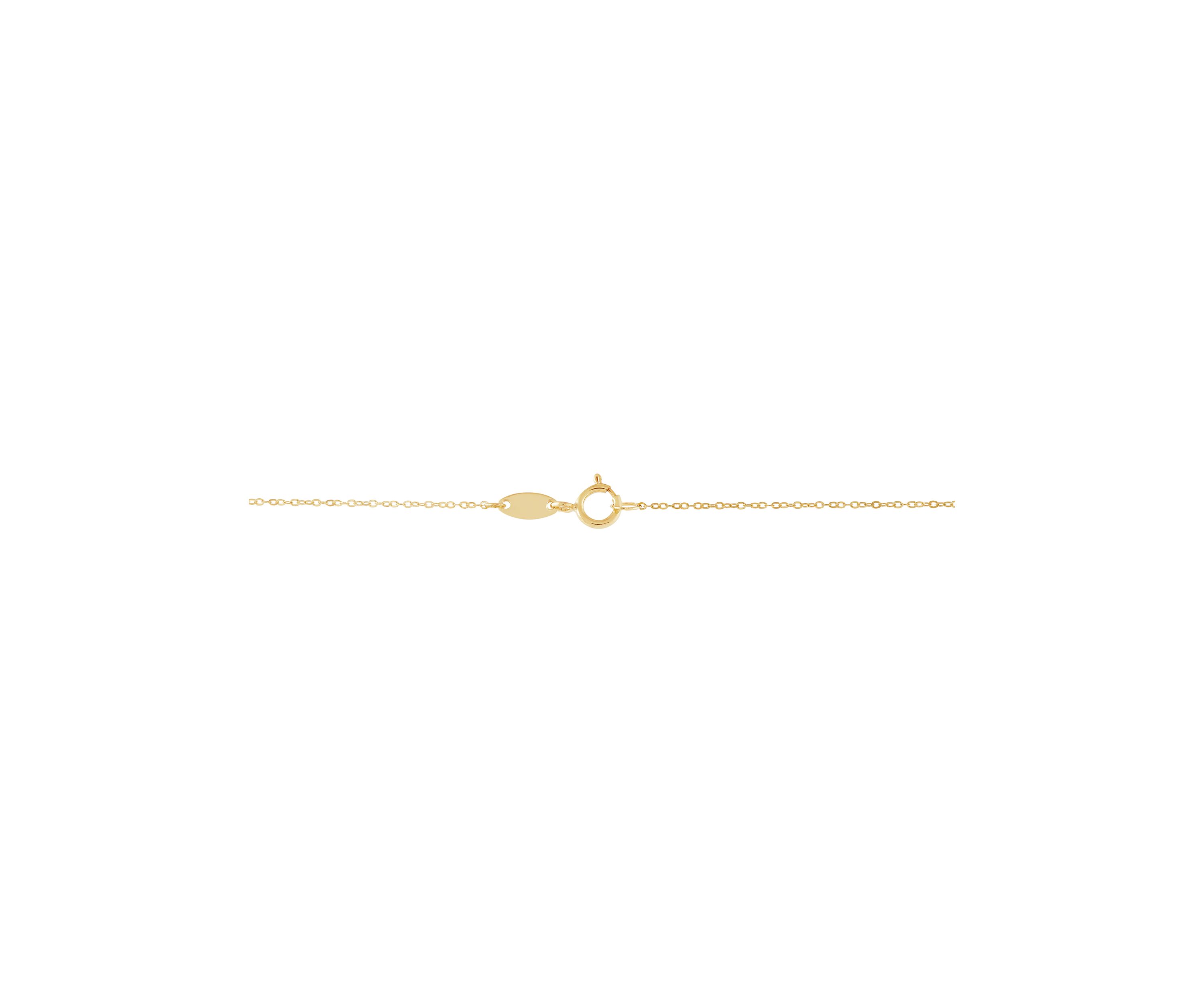 Cross Necklace in 10K Yellow Gold