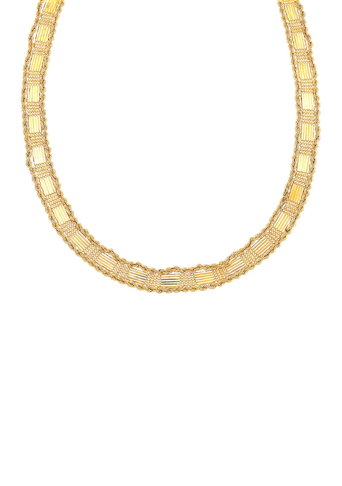 Double Rope Chain in 10K Yellow Gold
