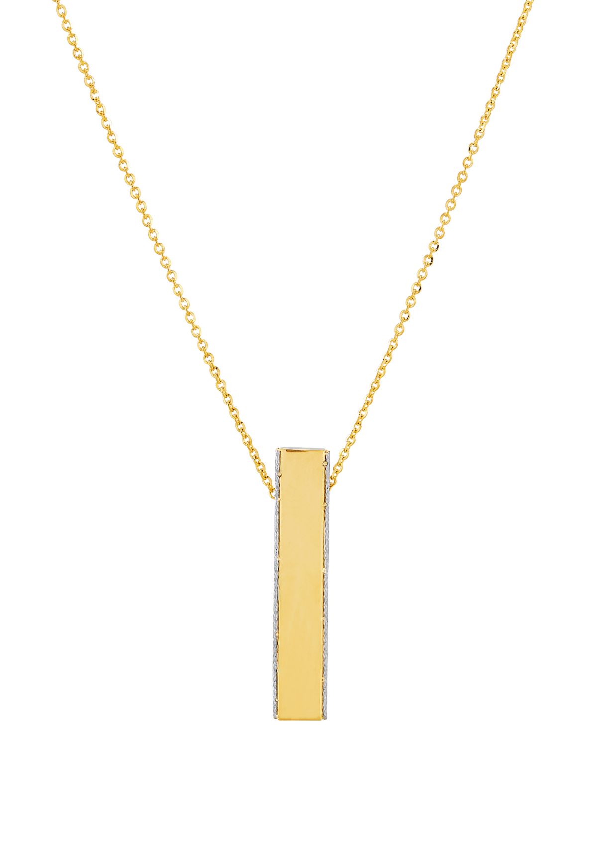 Long Necklace in 10K Yellow Gold