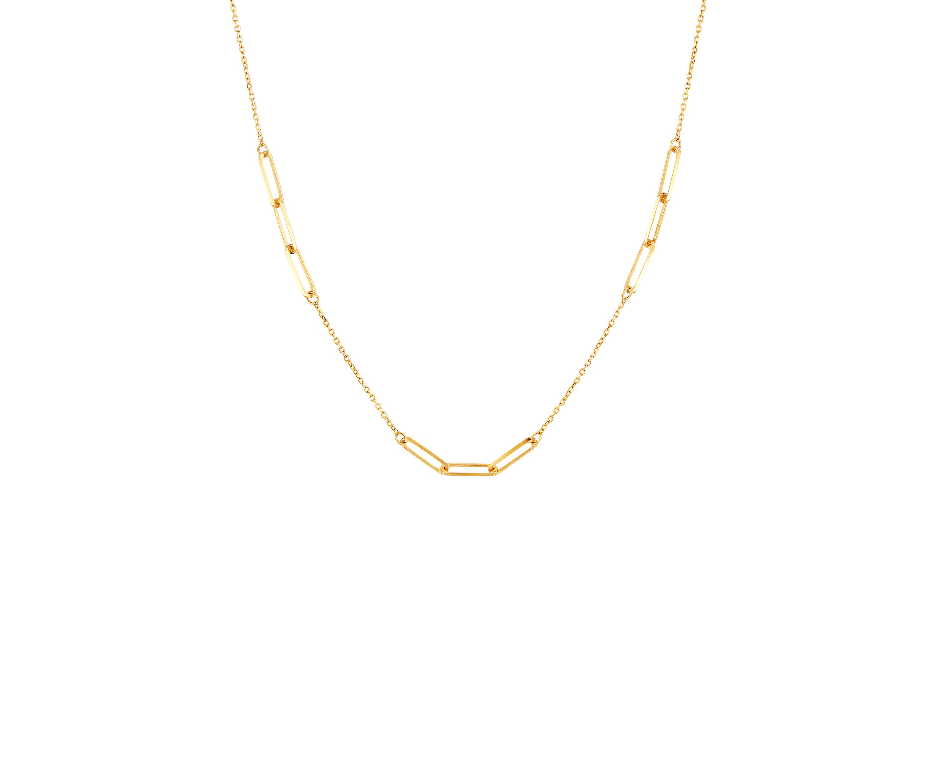 Link Chain Necklace in 10K Yellow Gold 