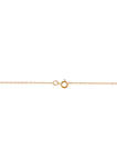 3 Dangle Stars Necklace in 10K Yellow Gold