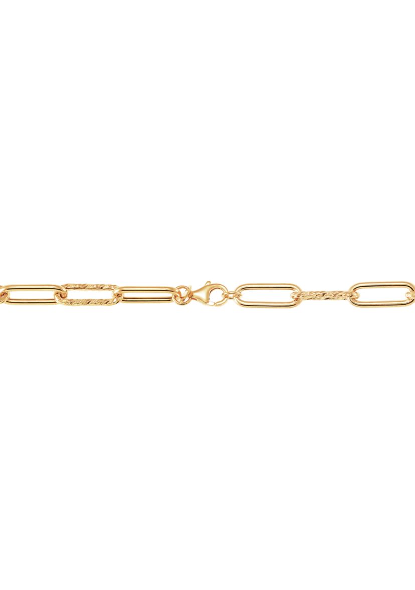 Paperclip Necklace in 10K Yellow Gold