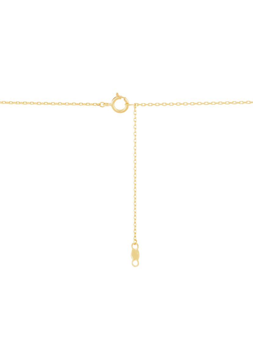 Letter Mrs. Necklace in 10K Yellow Gold