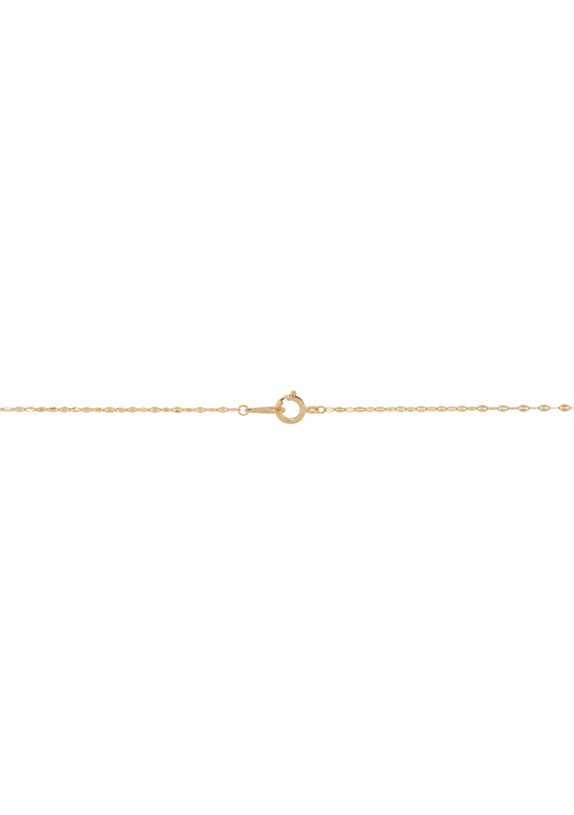 Long 2 Bar Drop Necklace in 10K Yellow Gold