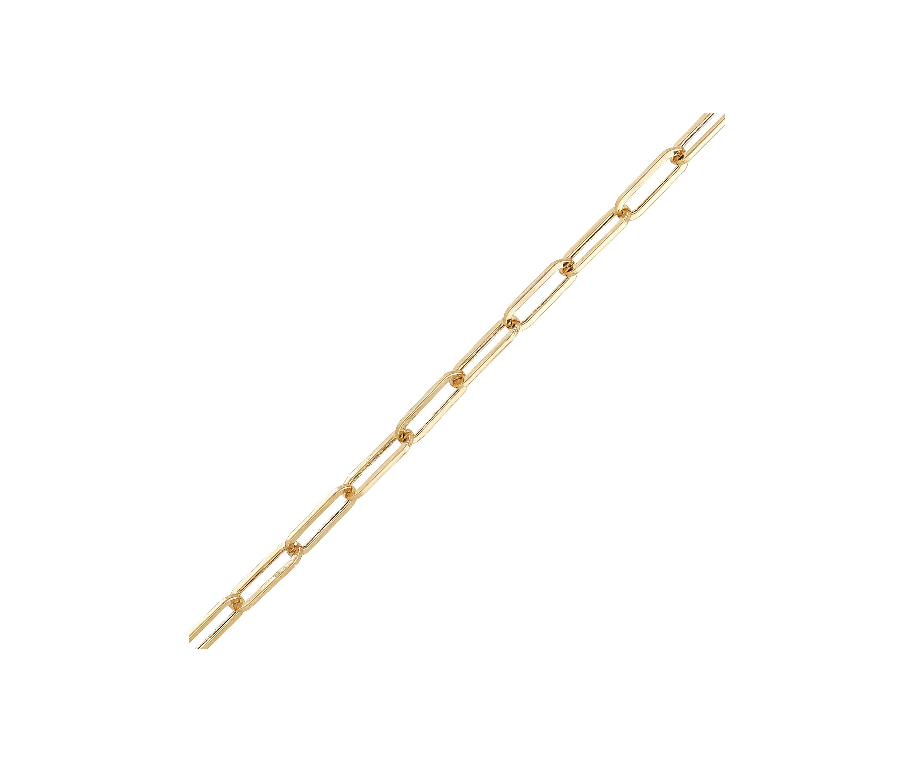 Open Heart Necklace in 10K Yellow Gold